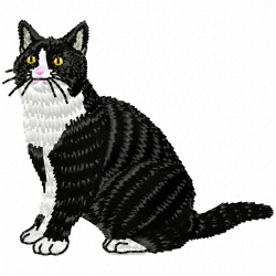 Cats Embroidery Design 4 Cats Embroidery Design 4